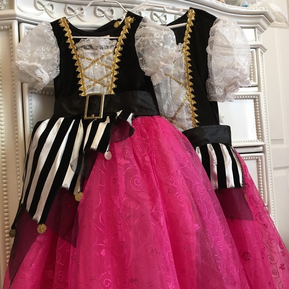SOLD.   DISNEY CRUISE LINE princess Pirate dress costume